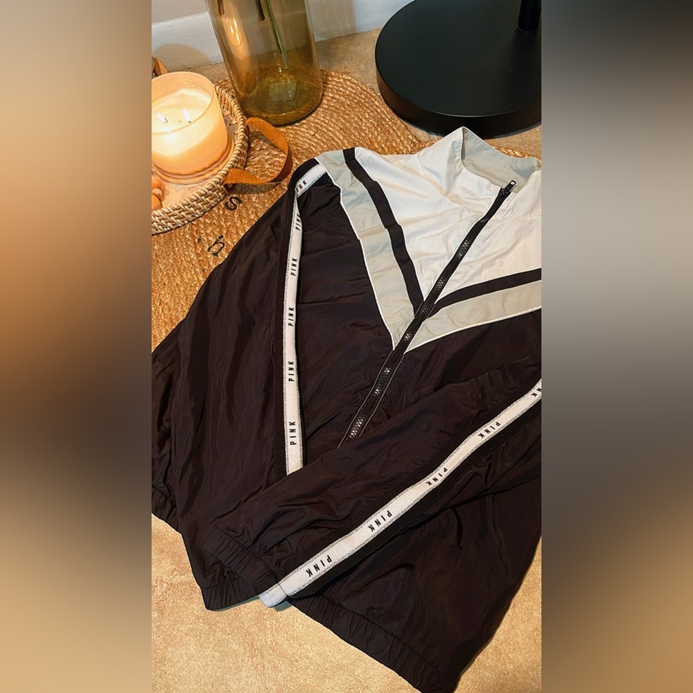 Pink bomber jacket